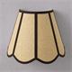 Aplique de Pared con Pantalla de Rafia Beige | Serie YARA
