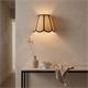 Aplique de Pared con Pantalla de Rafia Beige | Serie YARA