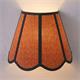 Aplique de Pared con Pantalla Rafia Terracota | Serie YARA
