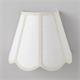 Aplique de Pared con Pantalla Blanca y Beige | Serie YARA