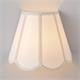 Aplique de Pared con Pantalla Blanca y Beige | Serie YARA