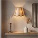 Aplique de Pared con Pantalla Blanca y Oro | Serie YARA