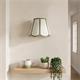 Aplique de Pared con Pantalla Blanca y Verde | Serie YARA