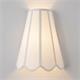 Aplique de Pared con Pantalla Lino Blanco | Serie GALIA