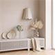 Aplique de Pared con Pantalla Lino Beige | Serie GALIA