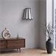 Aplique de Pared con Pantalla Blanca y Negra | Serie GALIA