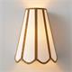 Aplique de Pared con Pantalla Blanca y Oro | Serie GALIA