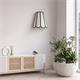 Aplique de Pared con Pantalla Blanca y Verde | Serie GALIA