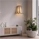 Aplique de Pared con Pantalla Blanca y Verde | Serie GALIA
