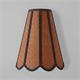 Aplique de Pared con Pantalla Rafia Terracota | Serie GALIA