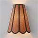 Aplique de Pared con Pantalla Rafia Terracota | Serie GALIA