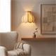 Aplique de Pared con Pantalla de Lino Beige | Serie NALA
