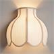Aplique de Pared con Pantalla Blanca y Beige | Serie NALA