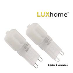 BOMB. LED G9 2.5W 3000K BLISTER 2 UNID LUXHOME