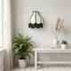 Aplique de Pared con Flecos Verdes Oscuros | Serie NALA II