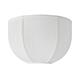 Aplique de Pared con Pantalla de Lino Blanco | Serie LUNA