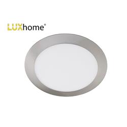 DONWLIGHT LUXHOME 18W 6000K REDONDO EMPOTRAR LED NIQUEL SAT