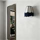 Aplique de Pared Blanco y Azul con Flecos | Serie YARA II