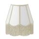 Aplique de Pared Blanco y Beige con Flecos | Serie YARA II