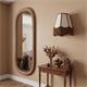 Aplique de Pared Blanco y Marrón con Flecos | Serie YARA II