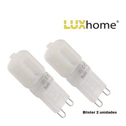 BOMB. LED G9 2.5W 6000K BLISTER 2 UNID LUXHOME