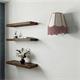 Aplique de Pared Blanco y Rosa con Flecos | Serie YARA II