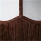 Aplique de Pared Blanco/Terracota con Flecos | Serie YARA II