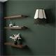 Aplique de Pared Blanco/Verde Oscuro y Fleco | Serie YARA II