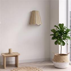 Aplique de Pared con Pantalla de Yute | Serie GALIA