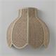 Aplique de Pared en Yute con Cinta Beige | Serie NALA