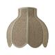 Aplique de Pared en Yute con Cinta Beige | Serie NALA