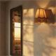 Aplique de Pared de Yute Natural con Flecos | Serie YARA II