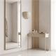 Aplique de Pared con Pantalla de Lino Beige | Serie LUNA