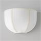 Aplique de Pared Blanco con Cinta Beige | Serie LUNA