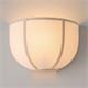 Aplique de Pared Blanco con Cinta Beige | Serie LUNA