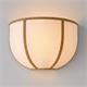 Aplique de Pared Blanco con Cinta Oro | Serie LUNA
