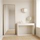 Aplique de Pared Blanco con Cinta Oro | Serie LUNA