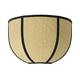 Aplique de Pared con Pantalla de Rafia Beige | Serie LUNA
