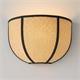 Aplique de Pared con Pantalla de Rafia Beige | Serie LUNA