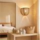 Aplique de Pared con Pantalla de Rafia Natural | Serie LUNA