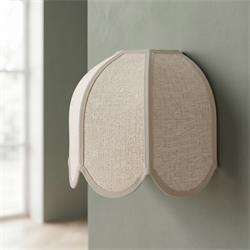 Aplique de Pared con Pantalla de Tejido KAV | Serie IRIS