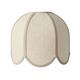 Aplique de Pared con Pantalla de Lino Beige | Serie IRIS