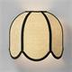 Aplique de Pared en Rafia Beige | Serie IRIS