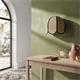 Aplique de Pared en Rafia Natural | Serie IRIS