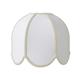 Aplique de Pared con Pantalla Blanca y Beige | Serie IRIS