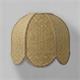 Aplique de Pared con Pantalla en Yute Natural | Serie IRIS