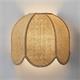 Aplique de Pared con Pantalla en Yute Natural | Serie IRIS
