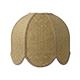 Aplique de Pared con Pantalla en Yute Natural | Serie IRIS