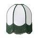 Aplique de Pared Blanco Flecos Verde Oscuro | Serie IRIS II