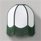 Aplique de Pared Blanco Flecos Verde Oscuro | Serie IRIS II